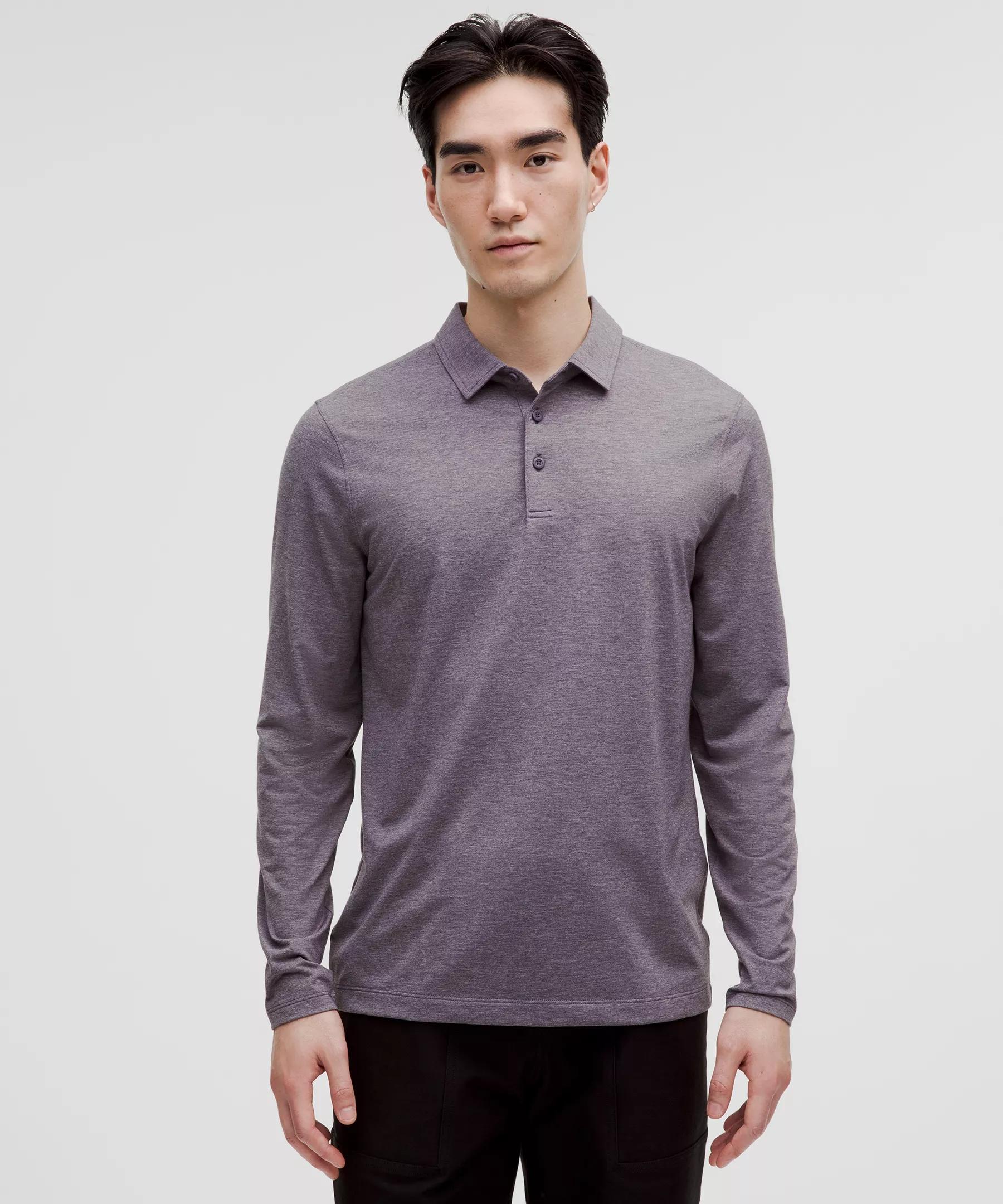 Evolution Long-Sleeve Polo Shirt Product Image