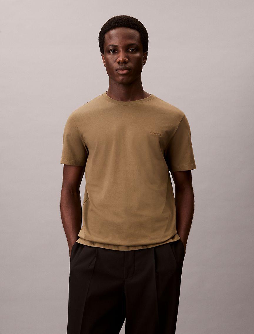 Calvin Klein Mens Liquid Touch Crewneck T-Shirt Product Image
