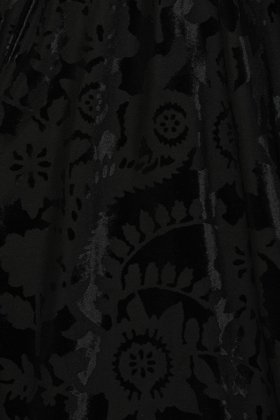 x Intimately FP Snow Angel Mini Dress In Black Combo Free People Product Image