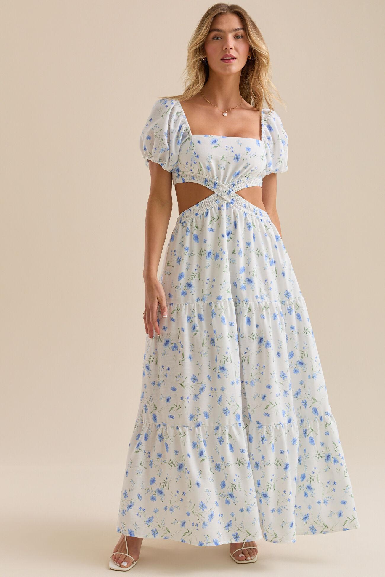 Rosie Floral Maxi Dress Product Image