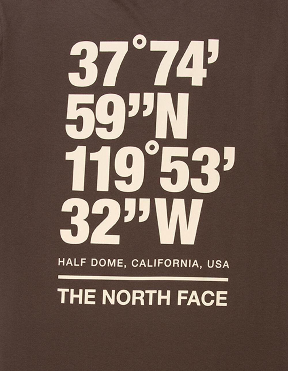 THE NORTH FACE Coordinates Mens Tee - BURGUNDY Product Image
