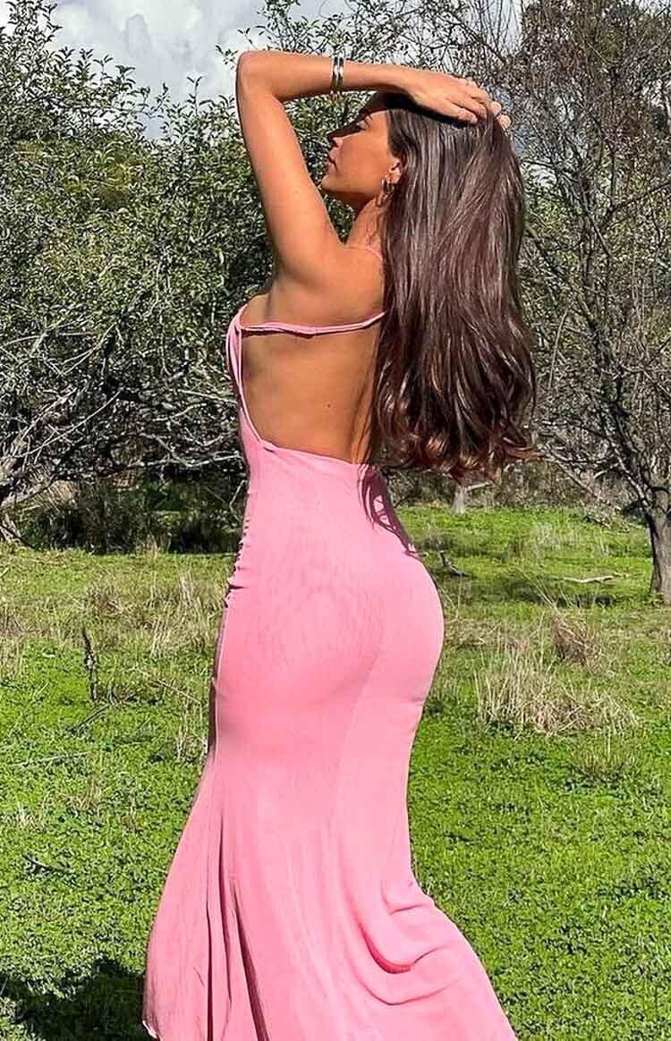 Elysium Pink Maxi Dress Product Image