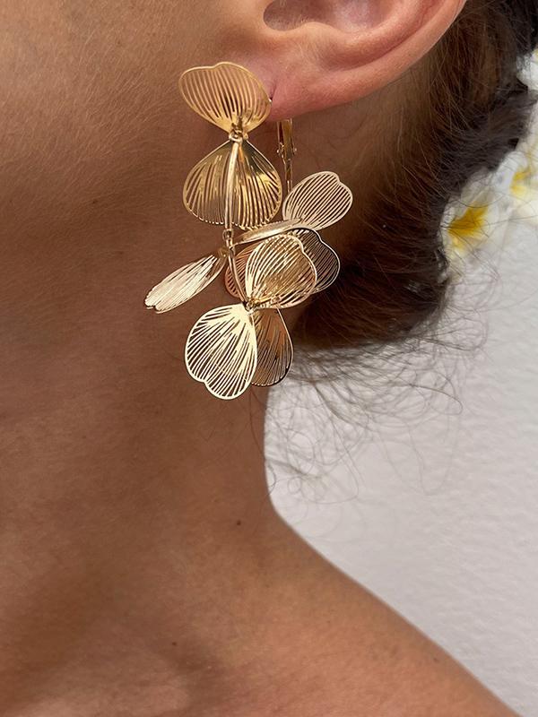 Geometric Drop Earrings Product Image
