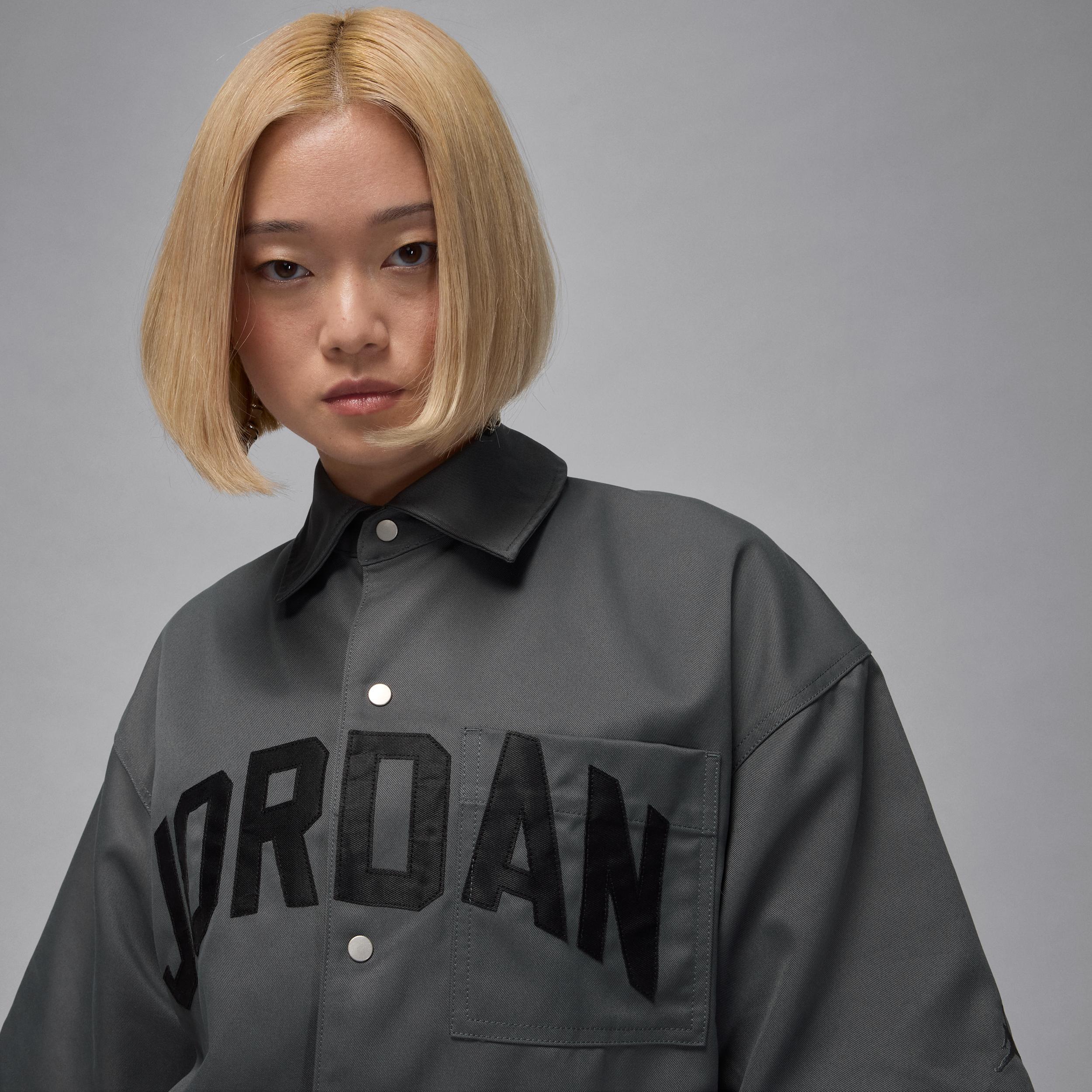 Women's Jordan Flight Woven Short-Sleeve Top Product Image