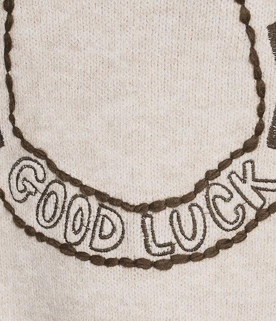 Bailey Rose Goodluck Pullover Sweater Product Image