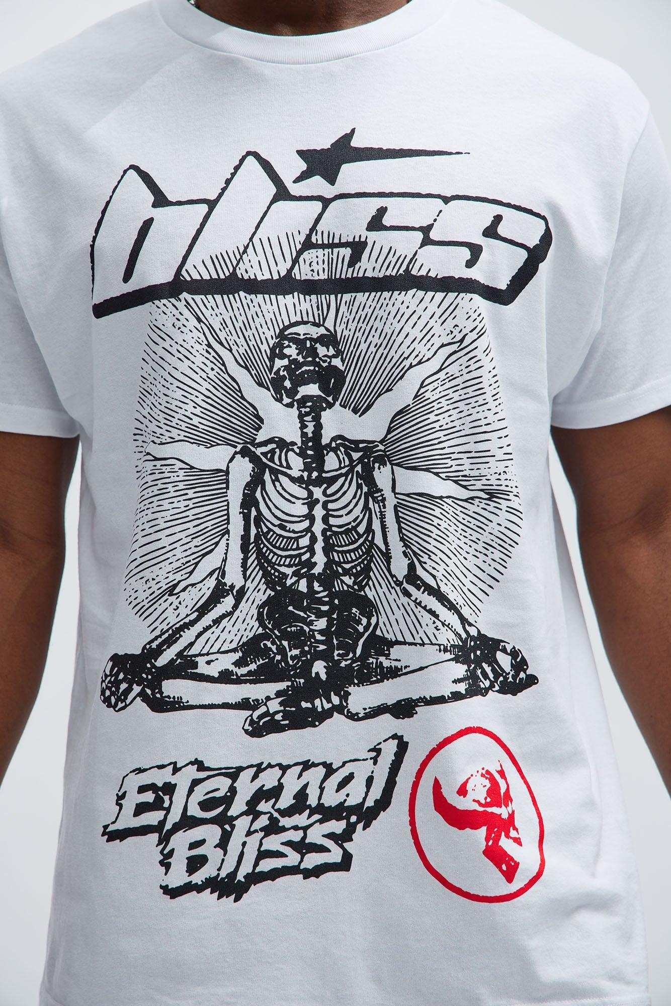 Eternal Bliss Achieved Short Sleeve Tee - White Product Image