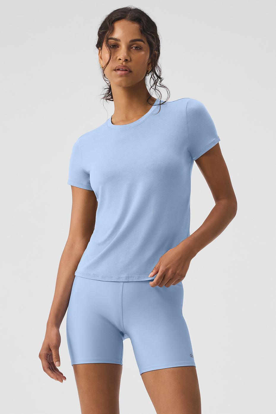 All Day Short Sleeve - Seashell Blue Product Image