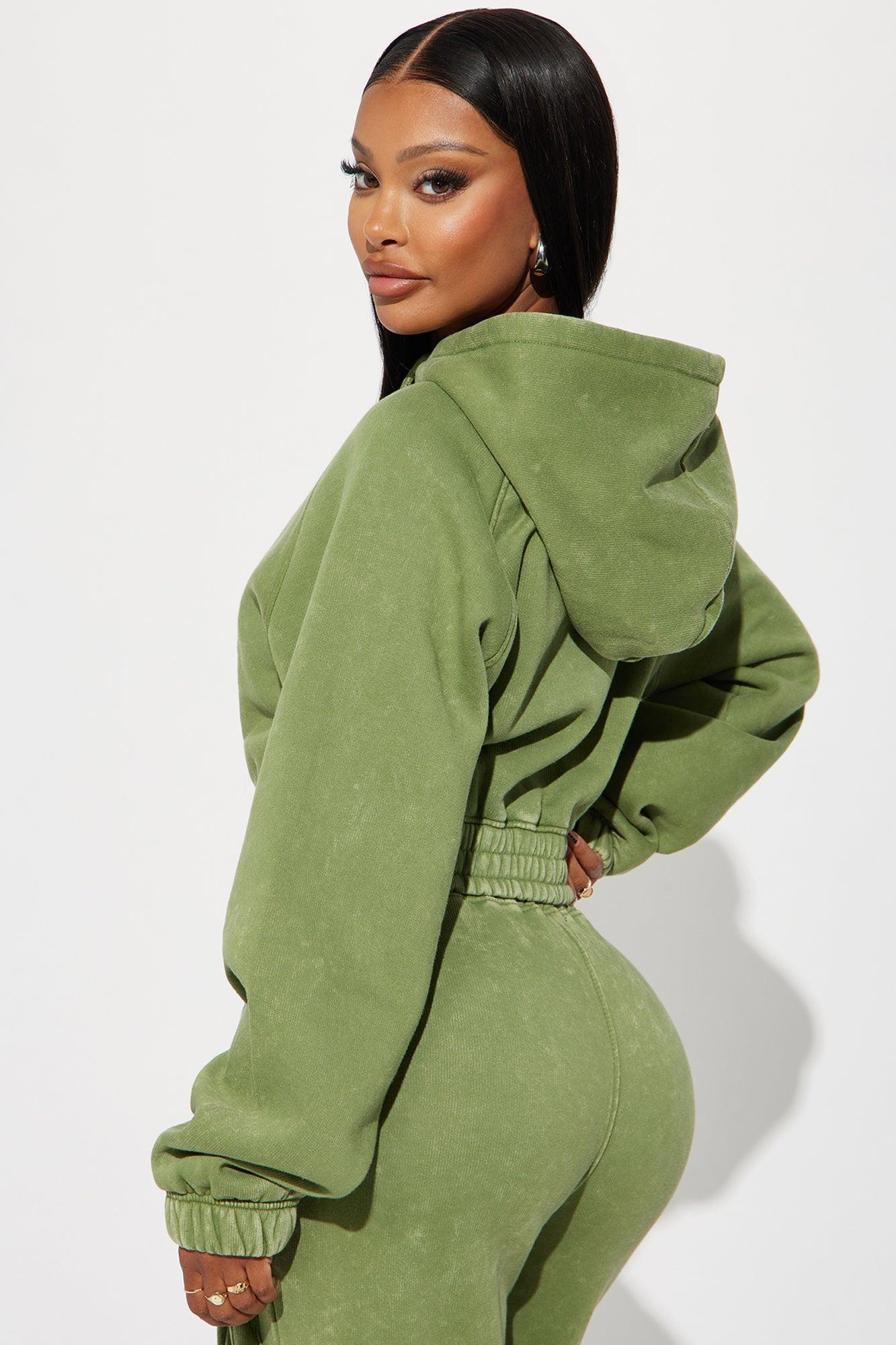 New York Vibes Washed Hoodie - Green/combo Product Image
