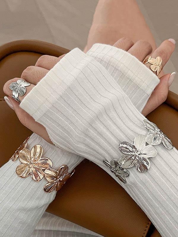 Flower Shape Geometric Bracelet Accessories Rings Accessories Product Image