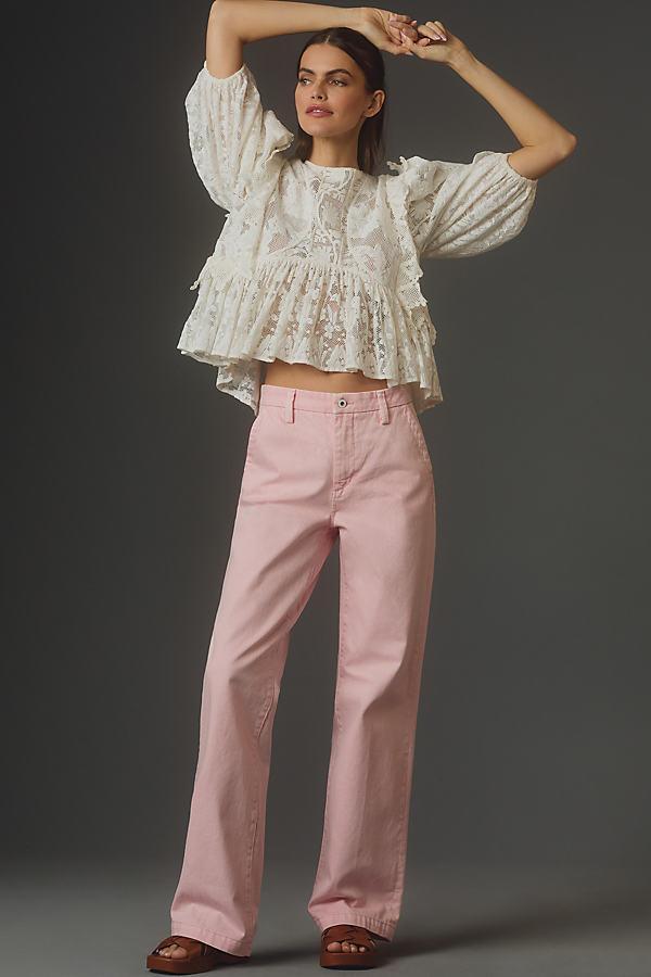 Womens The Taylor Low-Rise Trousers Product Image