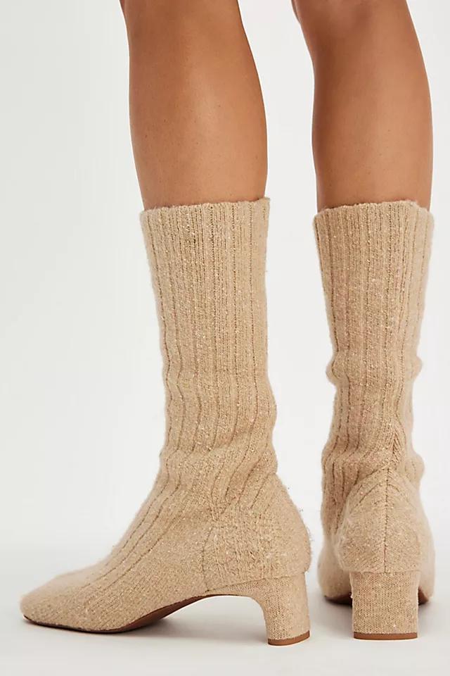 Ariana Knit Sock Boots Product Image