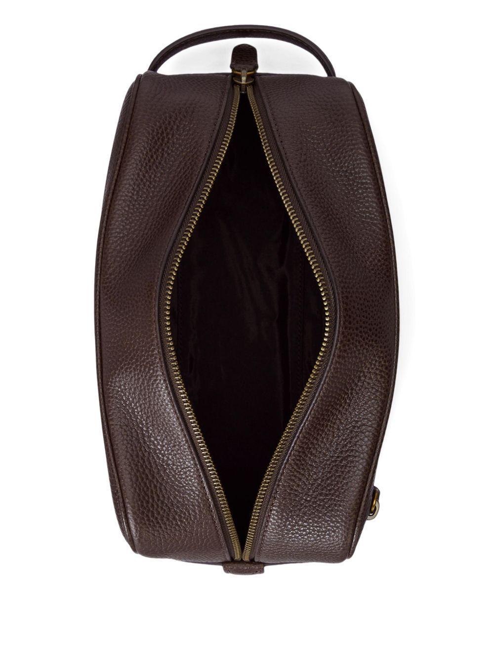 pebbled-leather wash bag Product Image