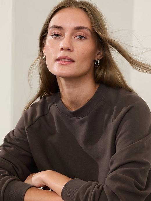 Forever Fleece Relaxed Crew Sweatshirt Product Image