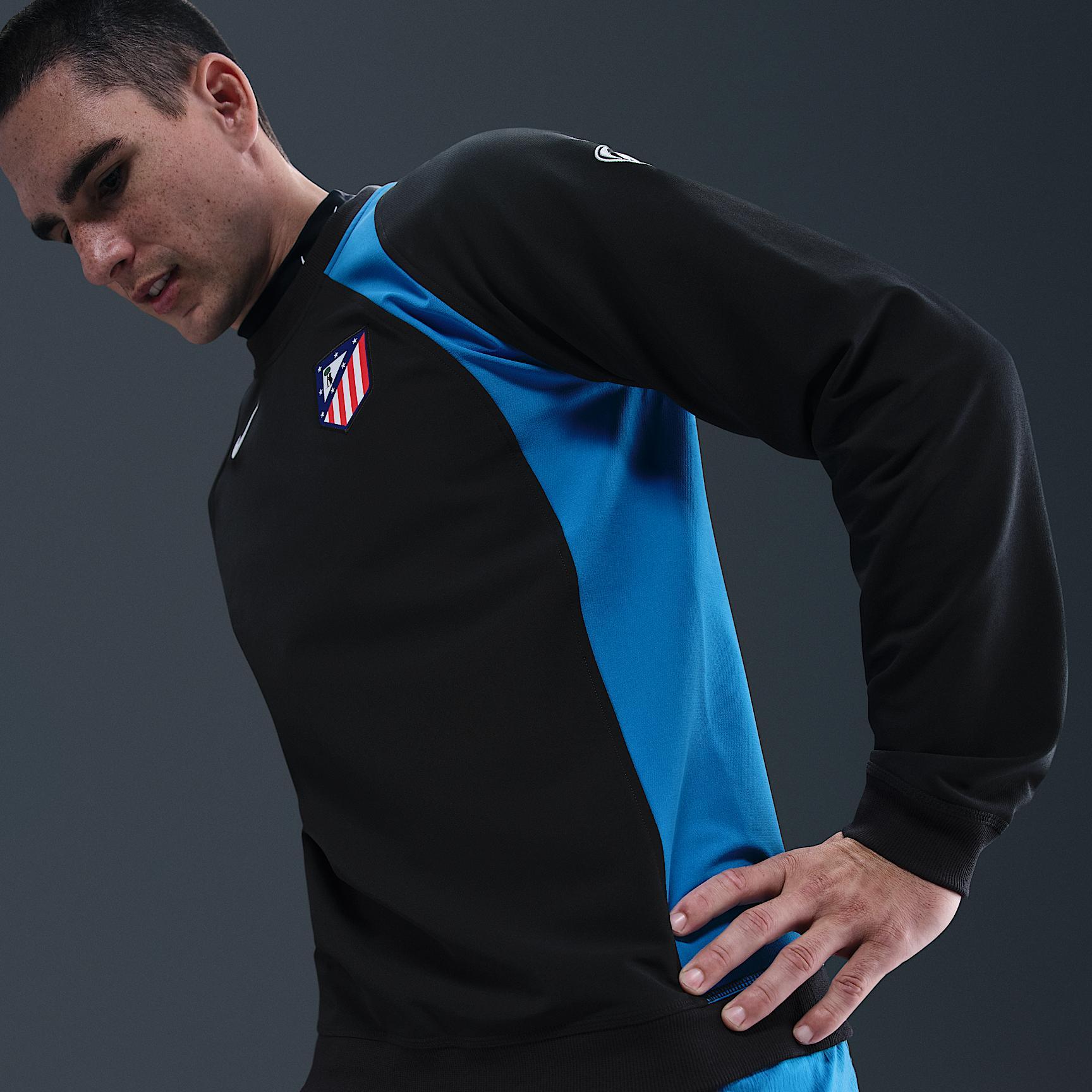Atlético Madrid Third Men's Nike Total 90 Soccer Crew-Neck Top Product Image