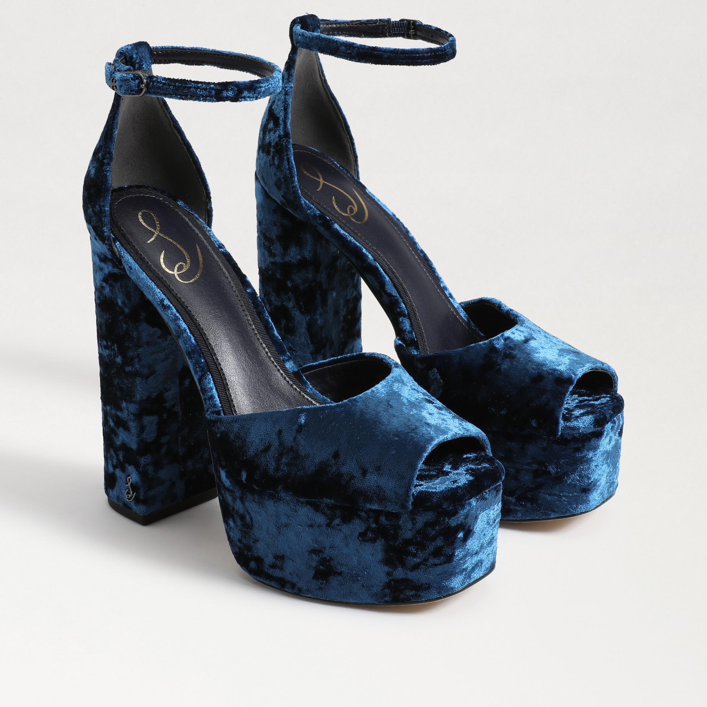 Sam Edelman Womens Kori Flora High Heel Platform Sandals Product Image