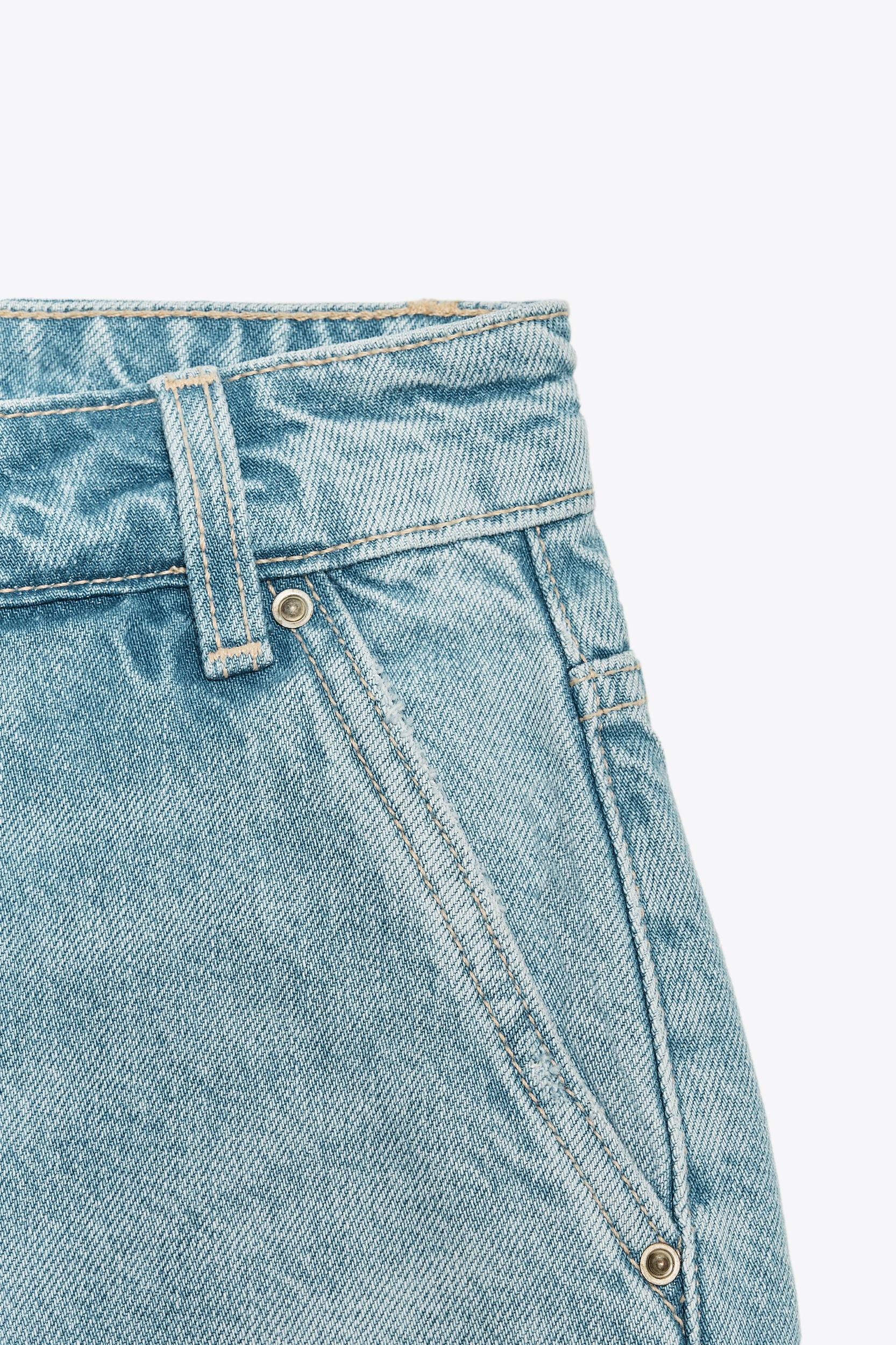 TRF CHINO DENIM SHORTS Product Image