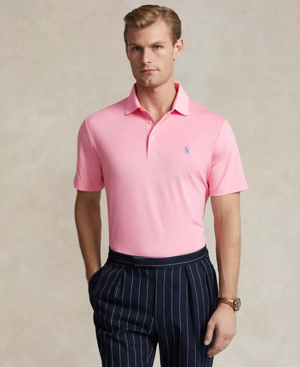 Polo Ralph Lauren Classic Fit Performance Stretch Short Sleeve Polo Shirt Product Image
