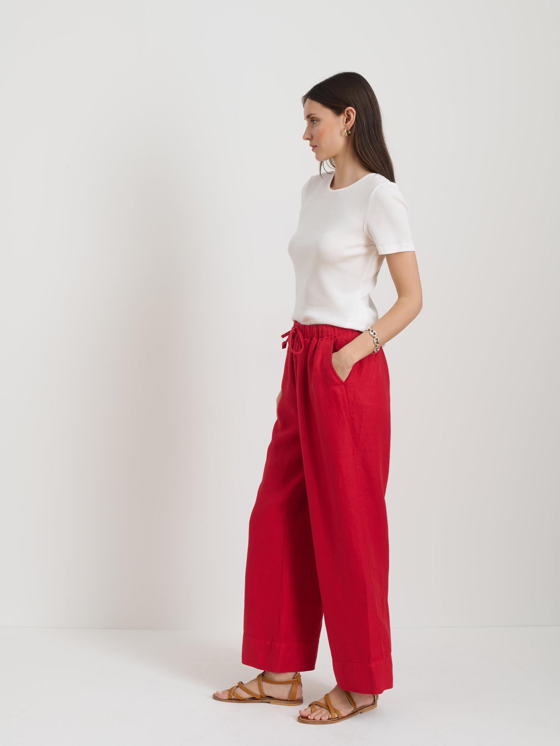 Carolyn Tee In Fine Rib Product Image