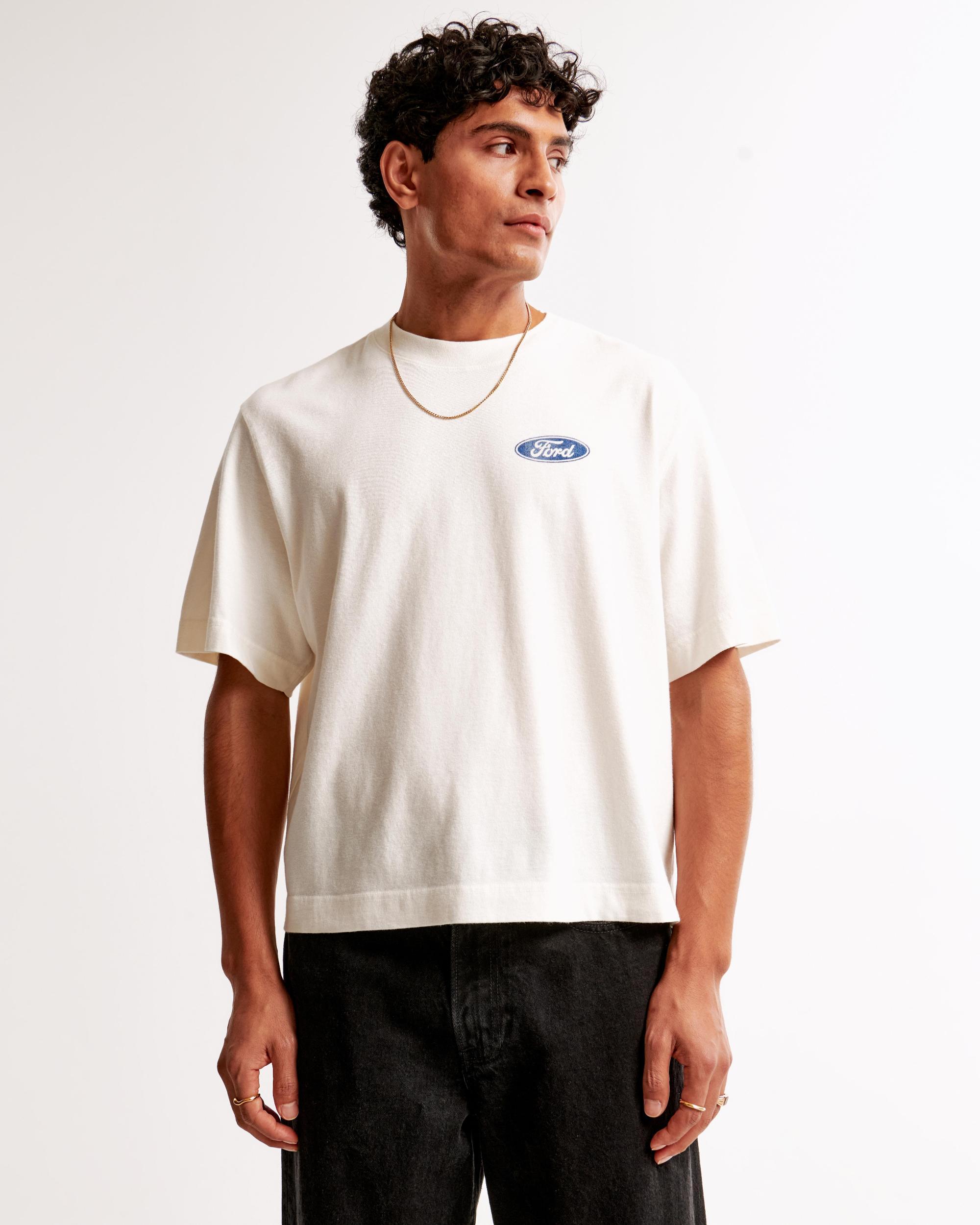 Cropped Mustang Graphic Tee Product Image