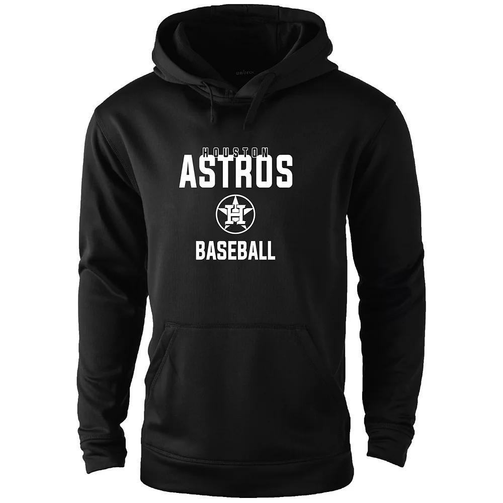 Men's Dunbrooke Black Houston Astros Champion Pullover Hoodie, Size: Large Product Image