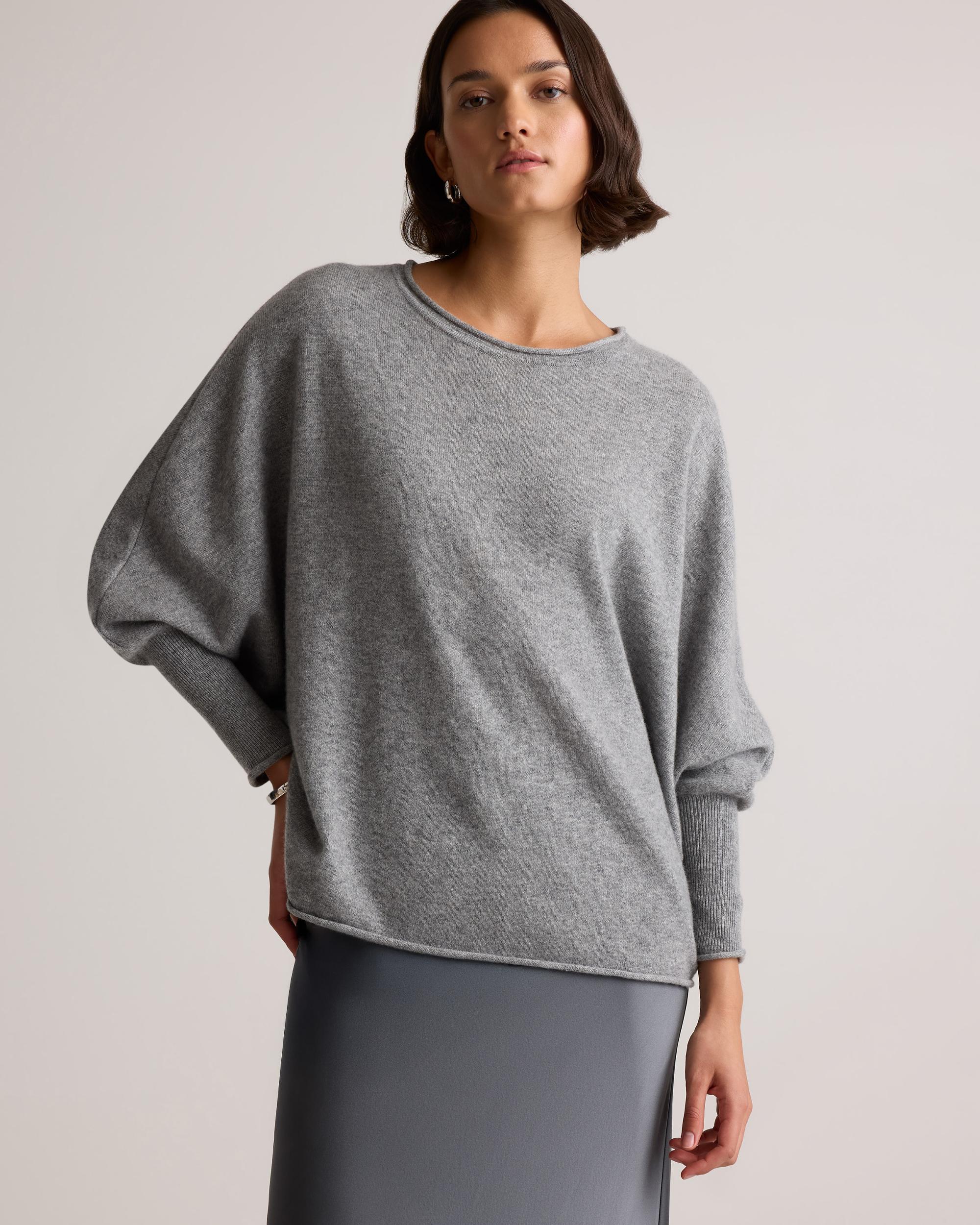 Quince | Women's Mongolian Cashmere Batwing Sweater Product Image