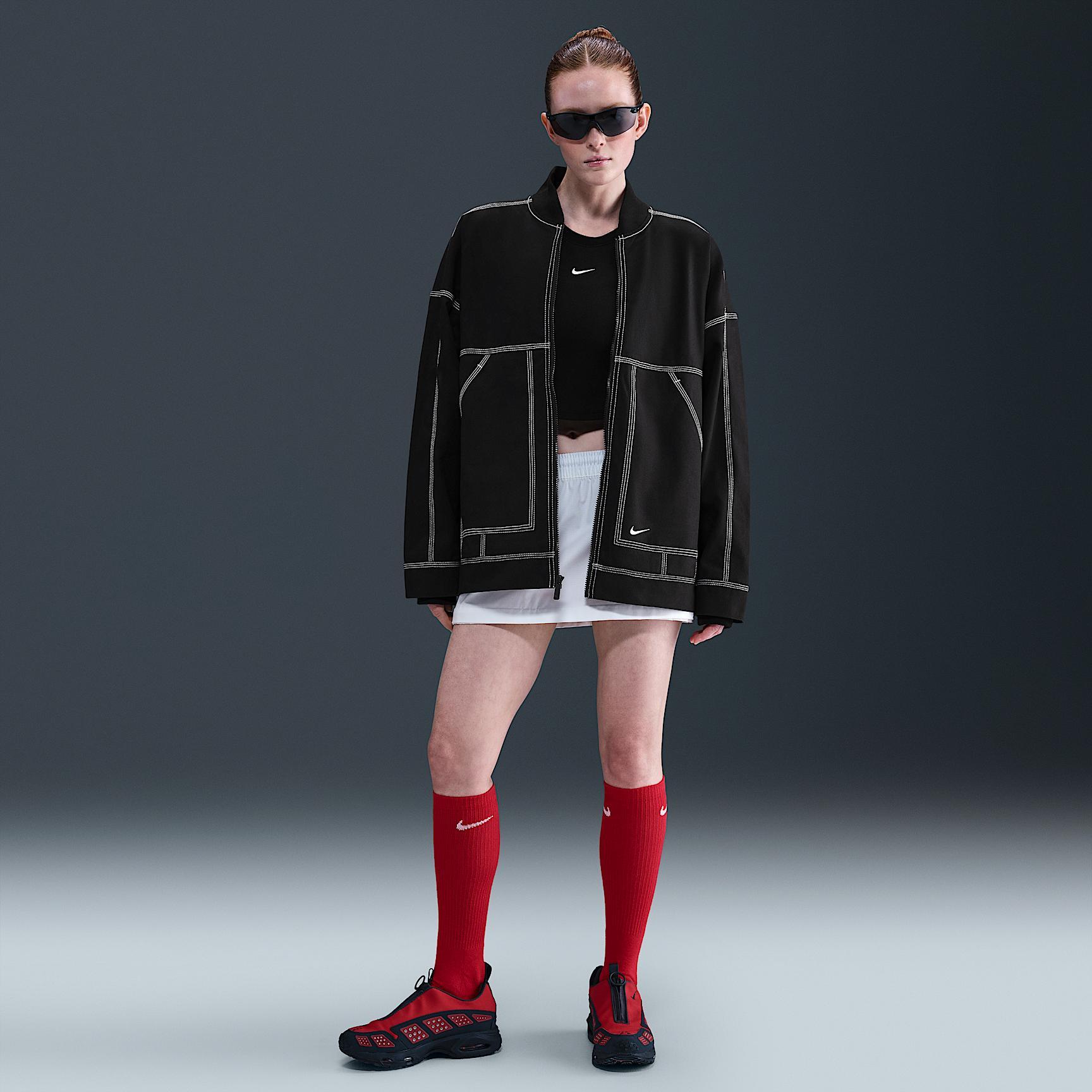 Nike Sportswear Women's Oversized Graphic Cargo Jacket Product Image
