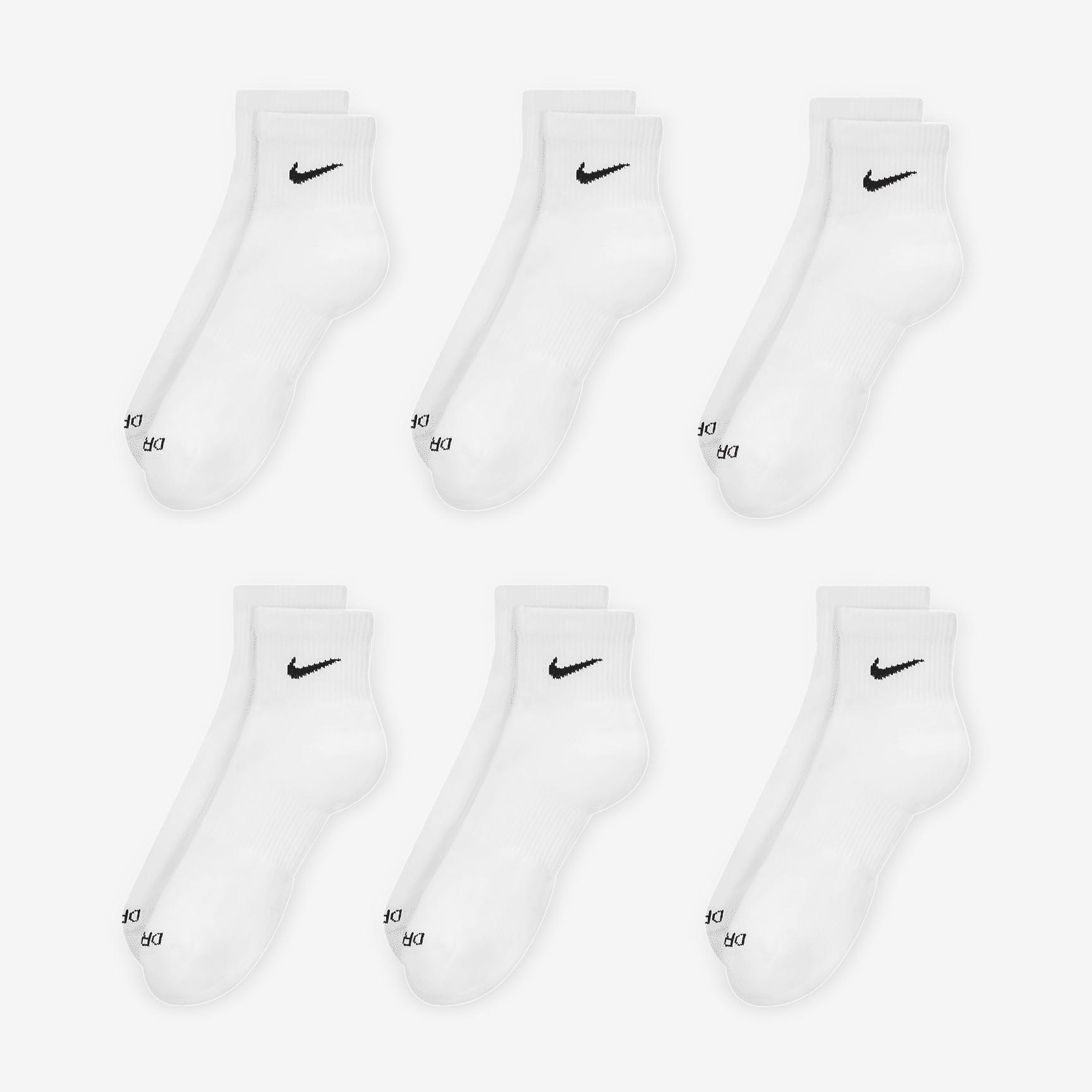 Nike Everyday Plus Cushioned Training Ankle Socks (6 Pairs) Product Image