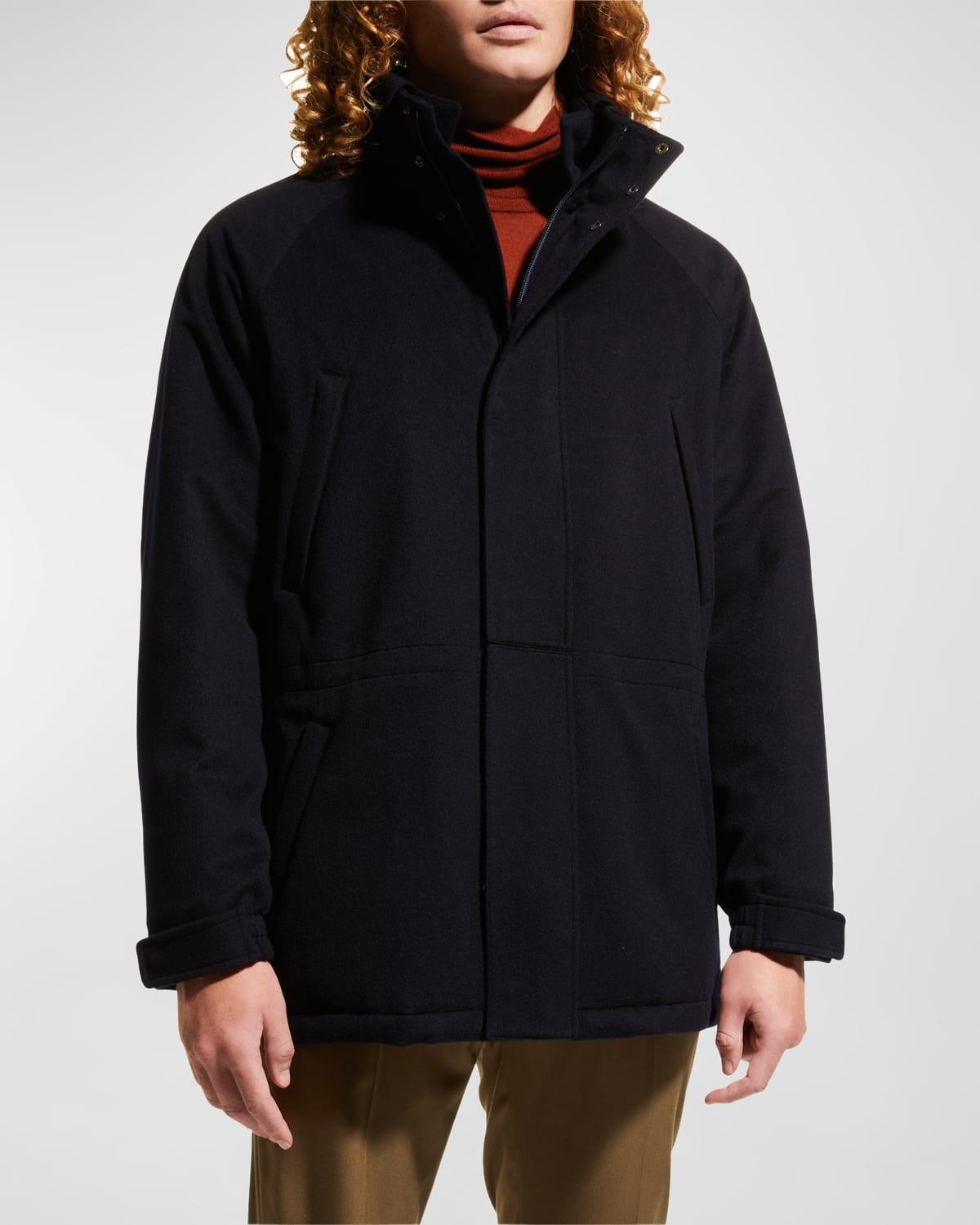 Mens Icer Cashmere Coat Product Image