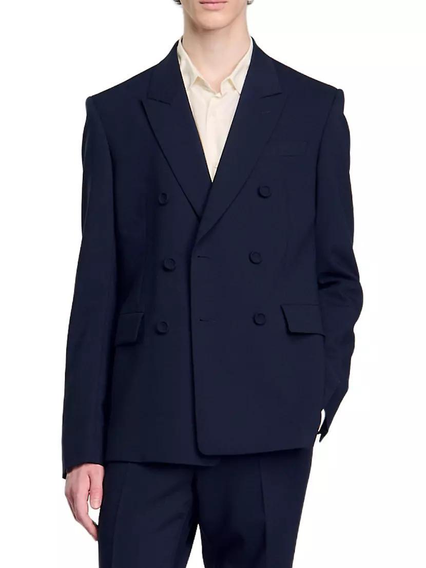 Double-Breasted Suit Jacket Product Image