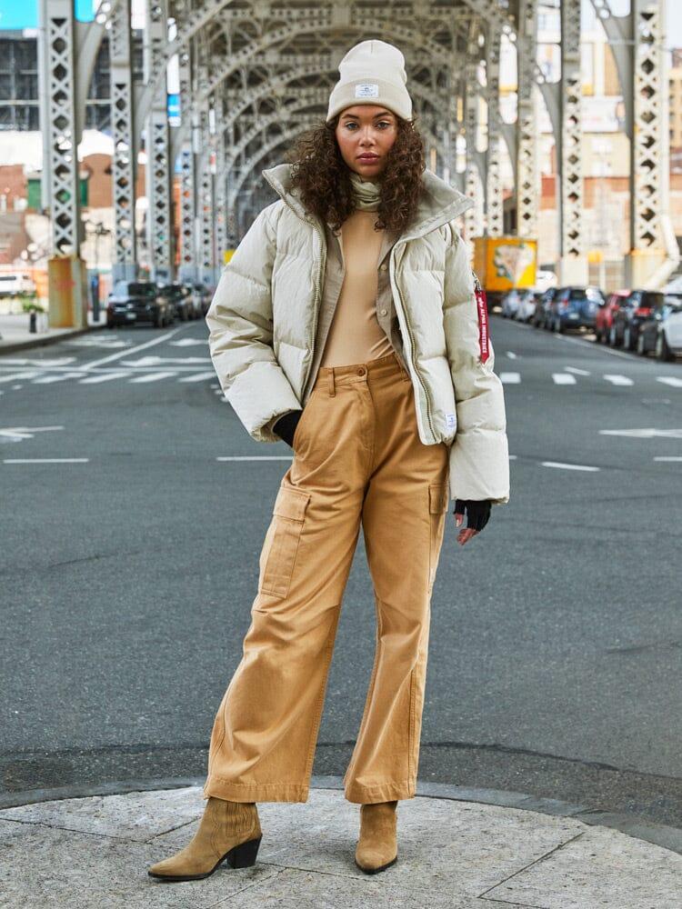 SIERRA SHORT PUFFER W LIMESTONE (SEASONAL) Product Image