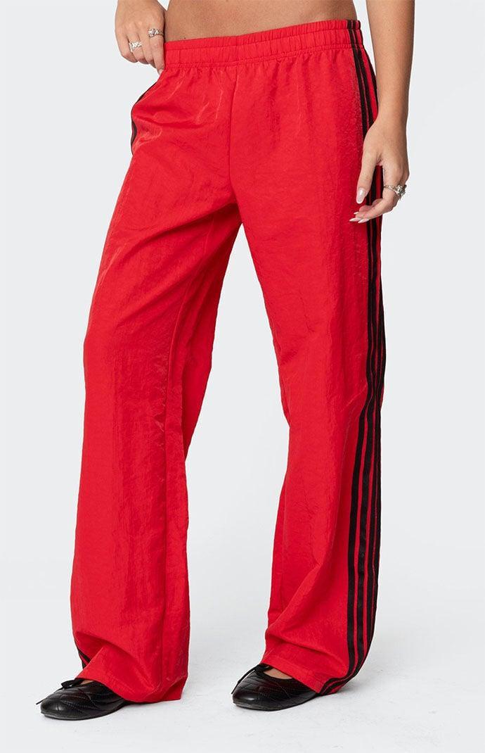 Edikted Women's Felicity Nylon Track Pants Product Image