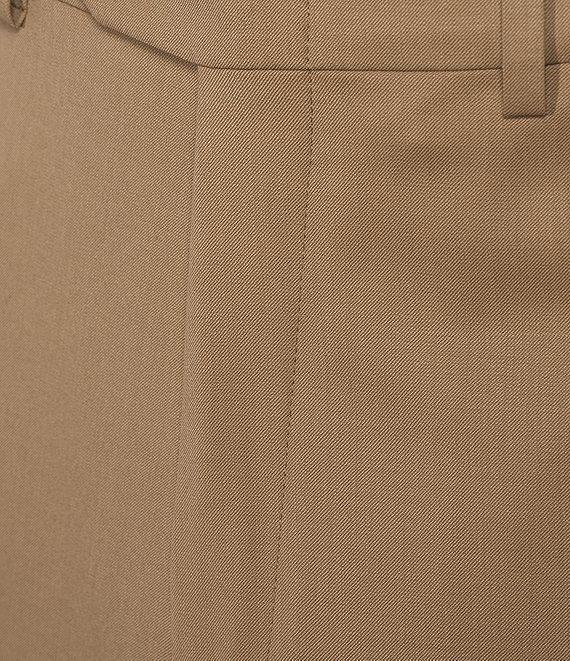 Hart Schaffner Marx Chicago Classic Fit Pre-Tailored Flat Front Super Stretch Dress Pants Product Image