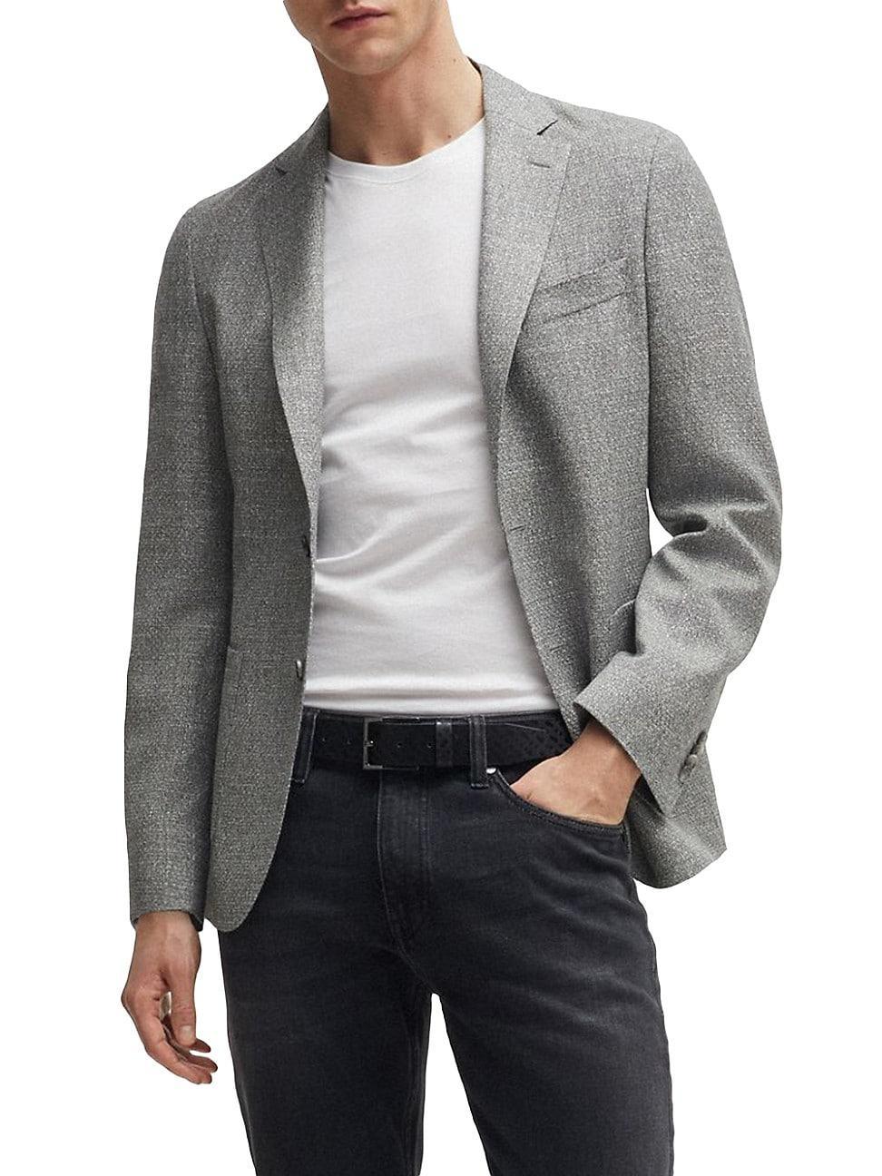 Men's Hanry Micro-Patterned Slim Sport Coat Product Image