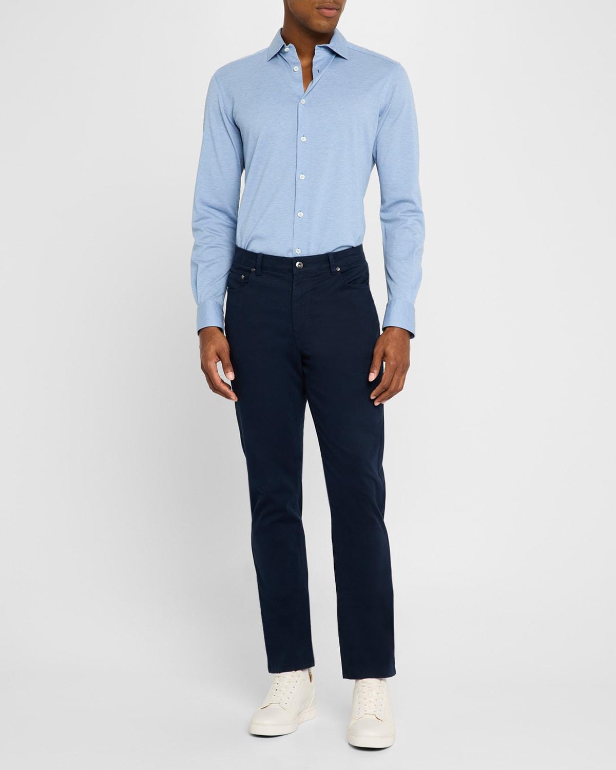 Mens Tencel Stretch 5-Pocket Pants Product Image