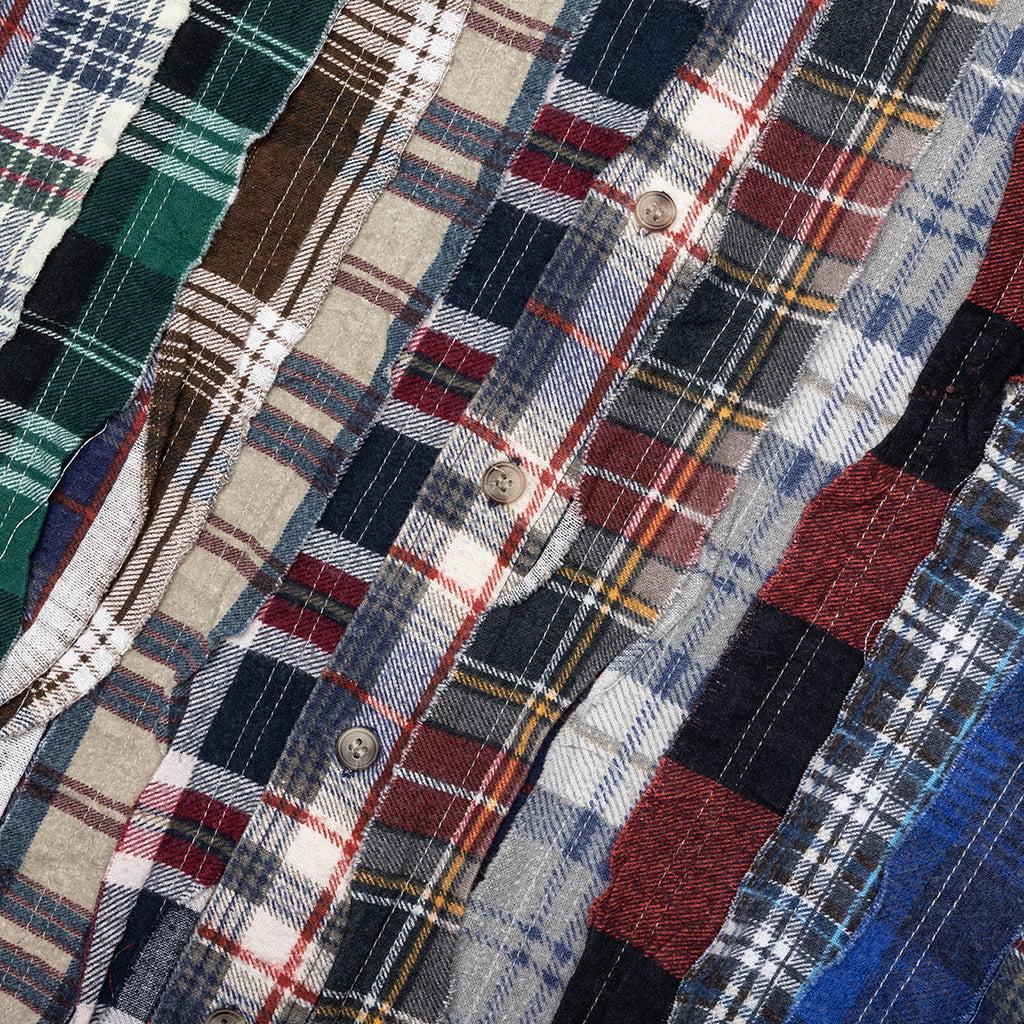 Ribbon Flannel Shirt - Assorted Male Product Image