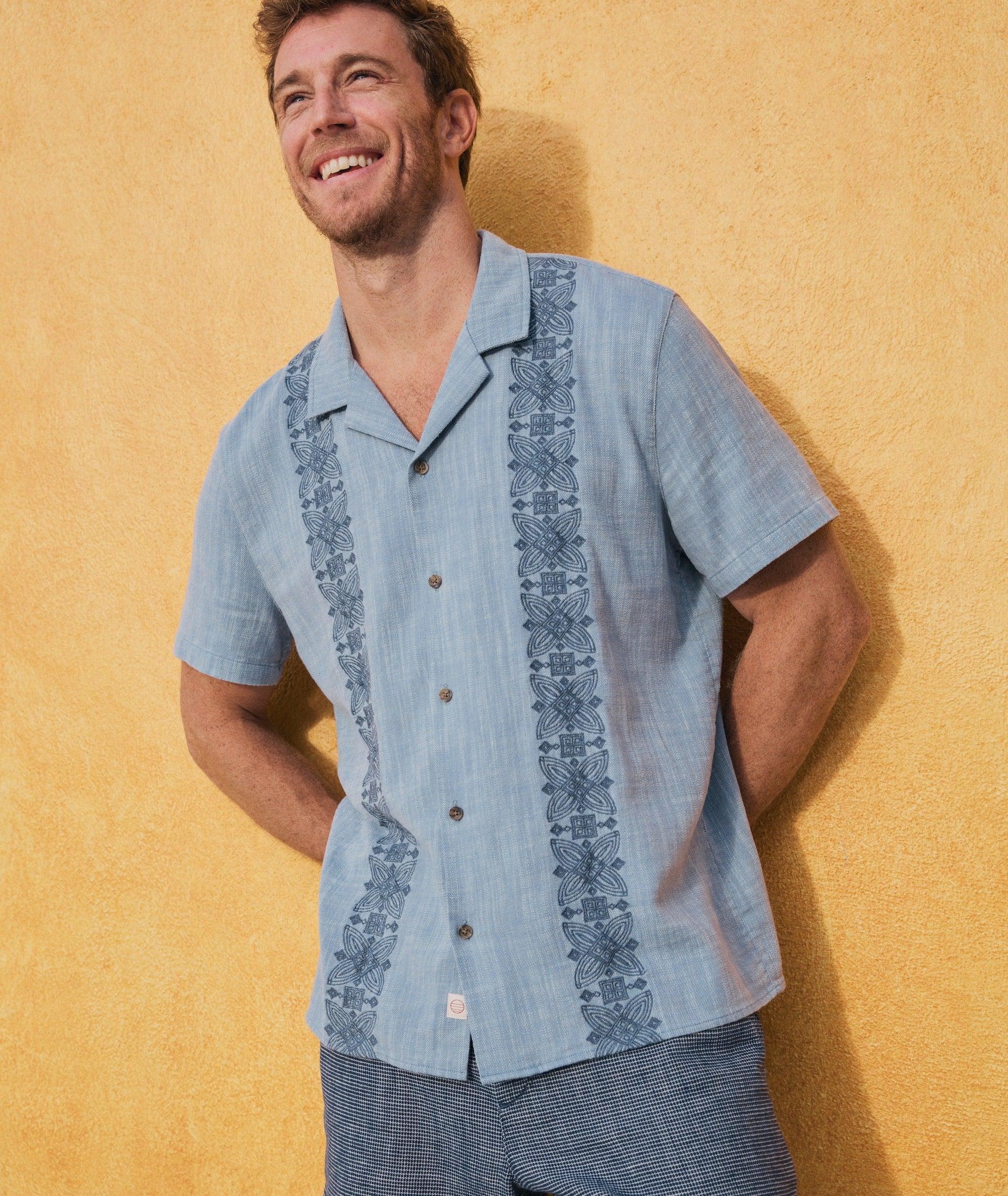 Stretch Selvage Long Sleeve Shirt Product Image