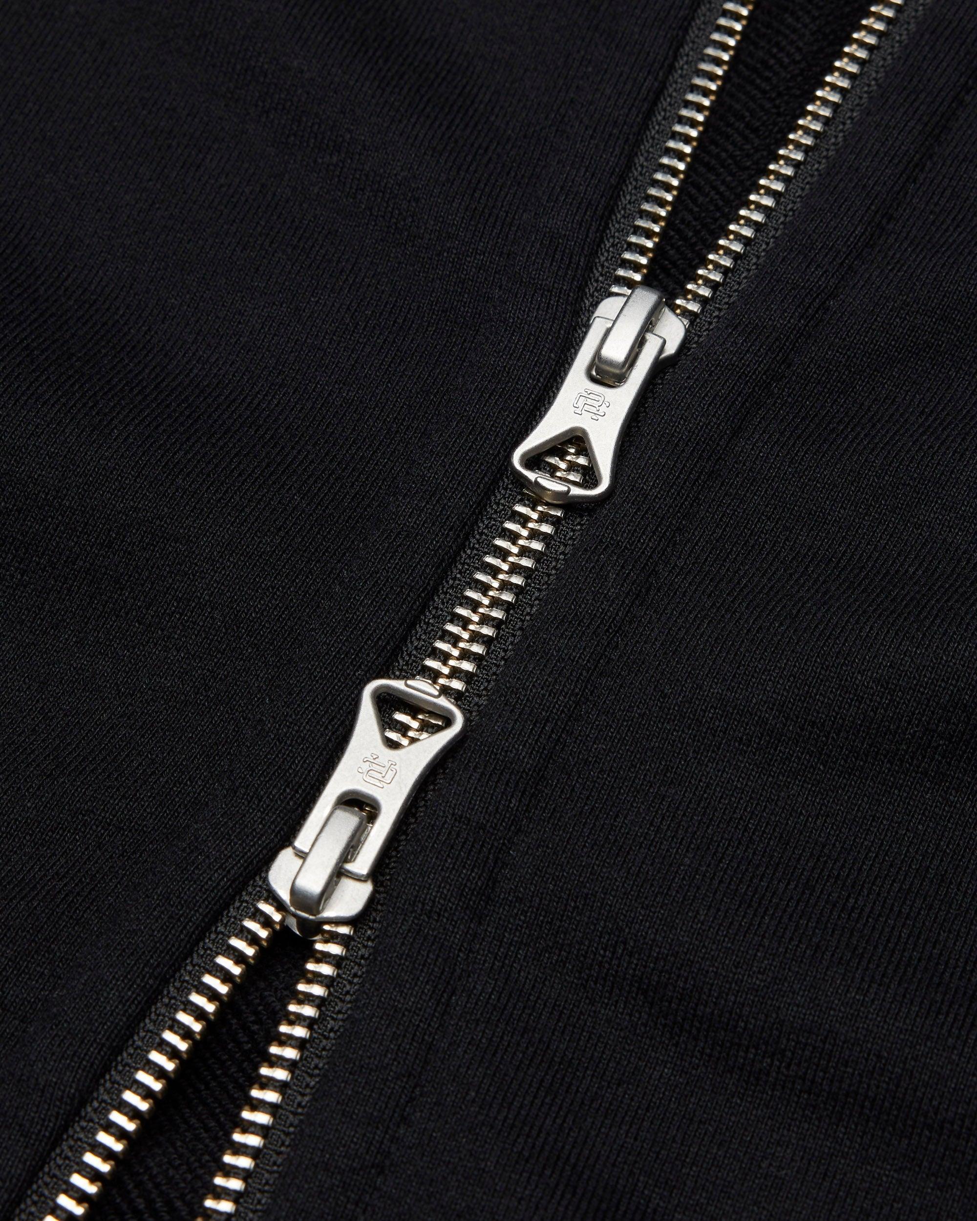 Midweight Terry Standard Zip Hoodie Male Product Image