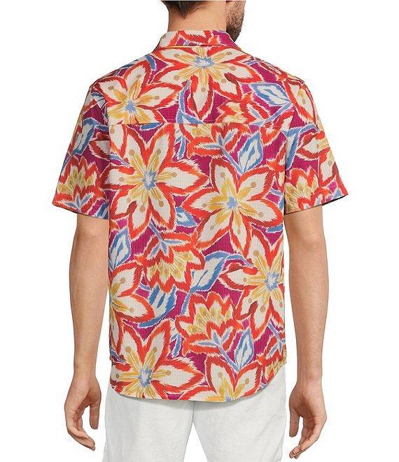 Tommy Bahama IslandZone Bahama Coast Floral Fusion Short Sleeve Woven Shirt Product Image