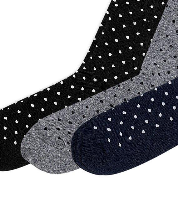 Polo Ralph Lauren Classic Dot Dress Socks 3-Pack Product Image
