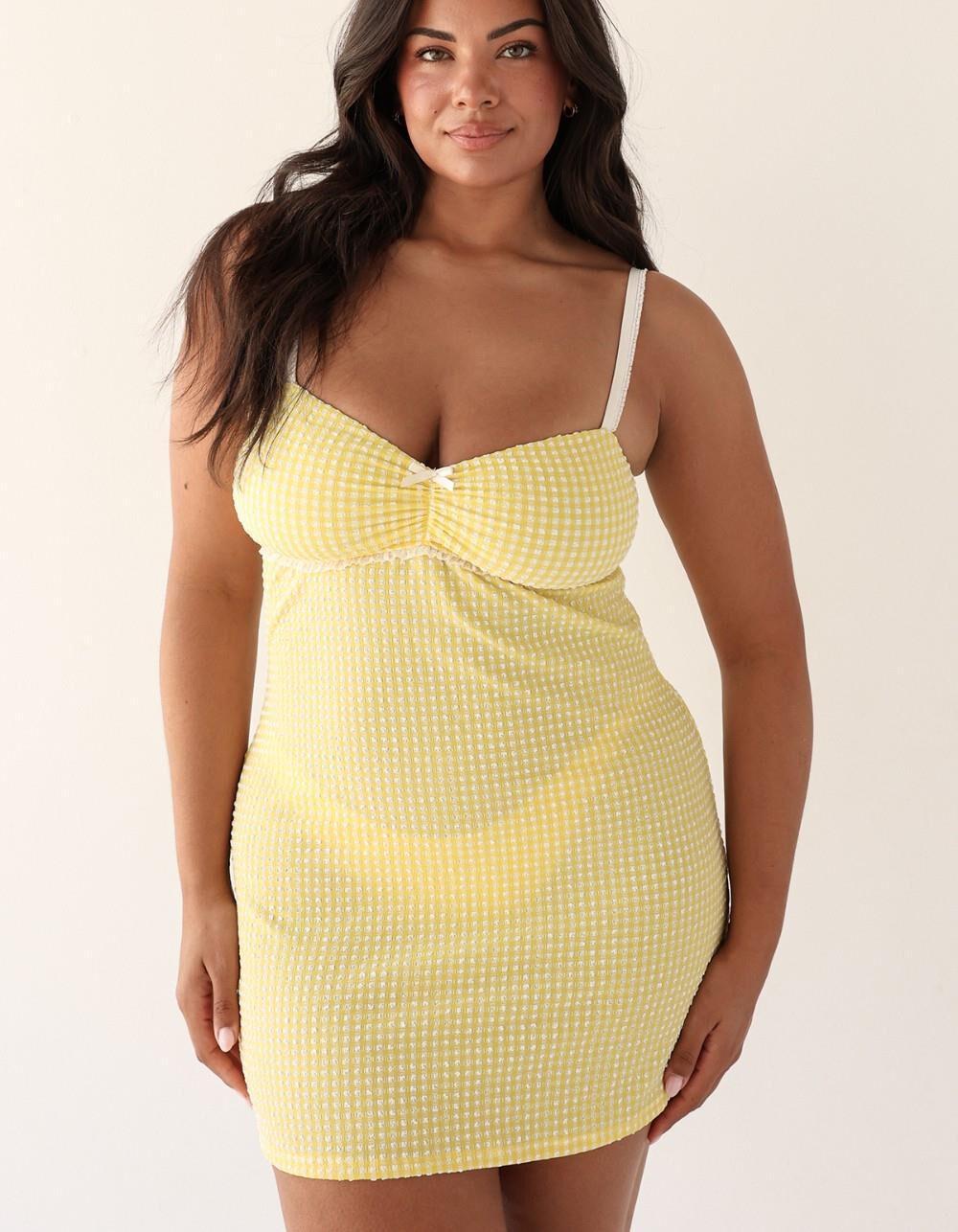 DIPPIN' DAISY'S Nicola Dress - YELLOW Product Image