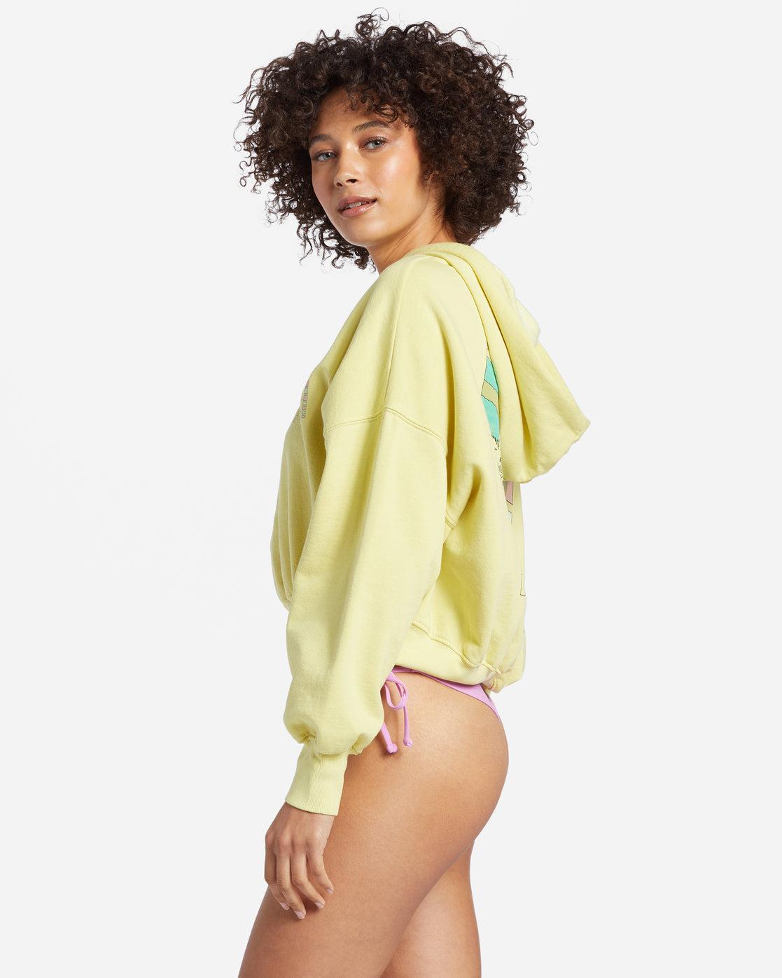 All Time Fleece Pullover Sweatshirt - Limelight Female Product Image