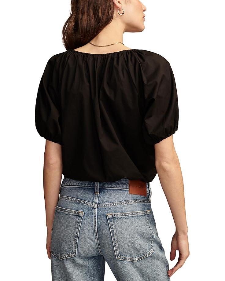 Puff Sleeve V-Neck Tee Product Image