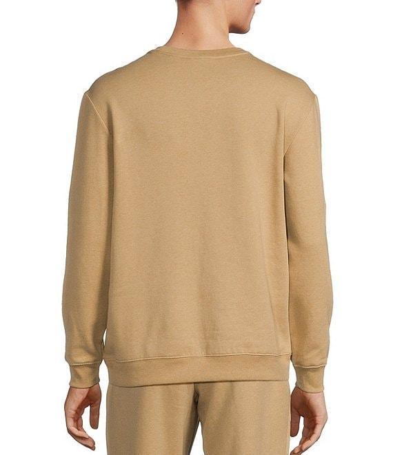Roundtree & Yorke Performance Long Sleeve Solid Fleece Crewneck Pullover Product Image