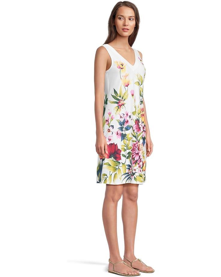 Double V-neck Tank Dress- Alycia Product Image