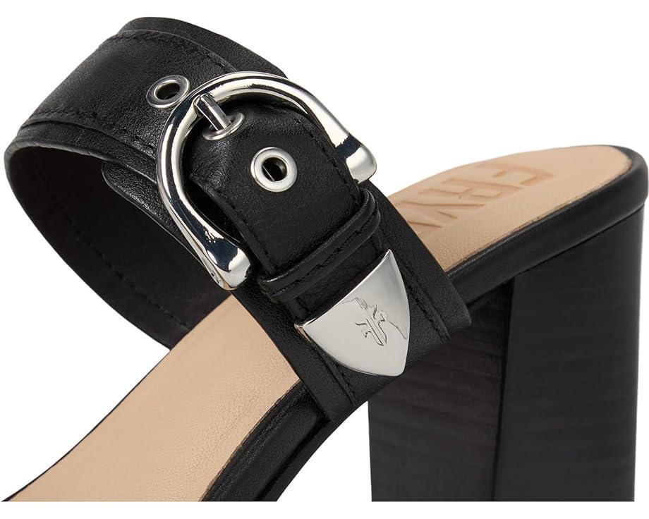 Kaden Stitched Block Heel Mule Sandals Product Image