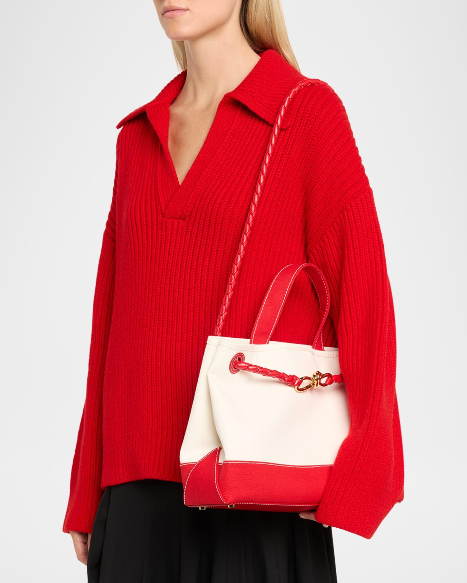 Andiamo Medium Two-Tone Canvas Tote Bag Product Image