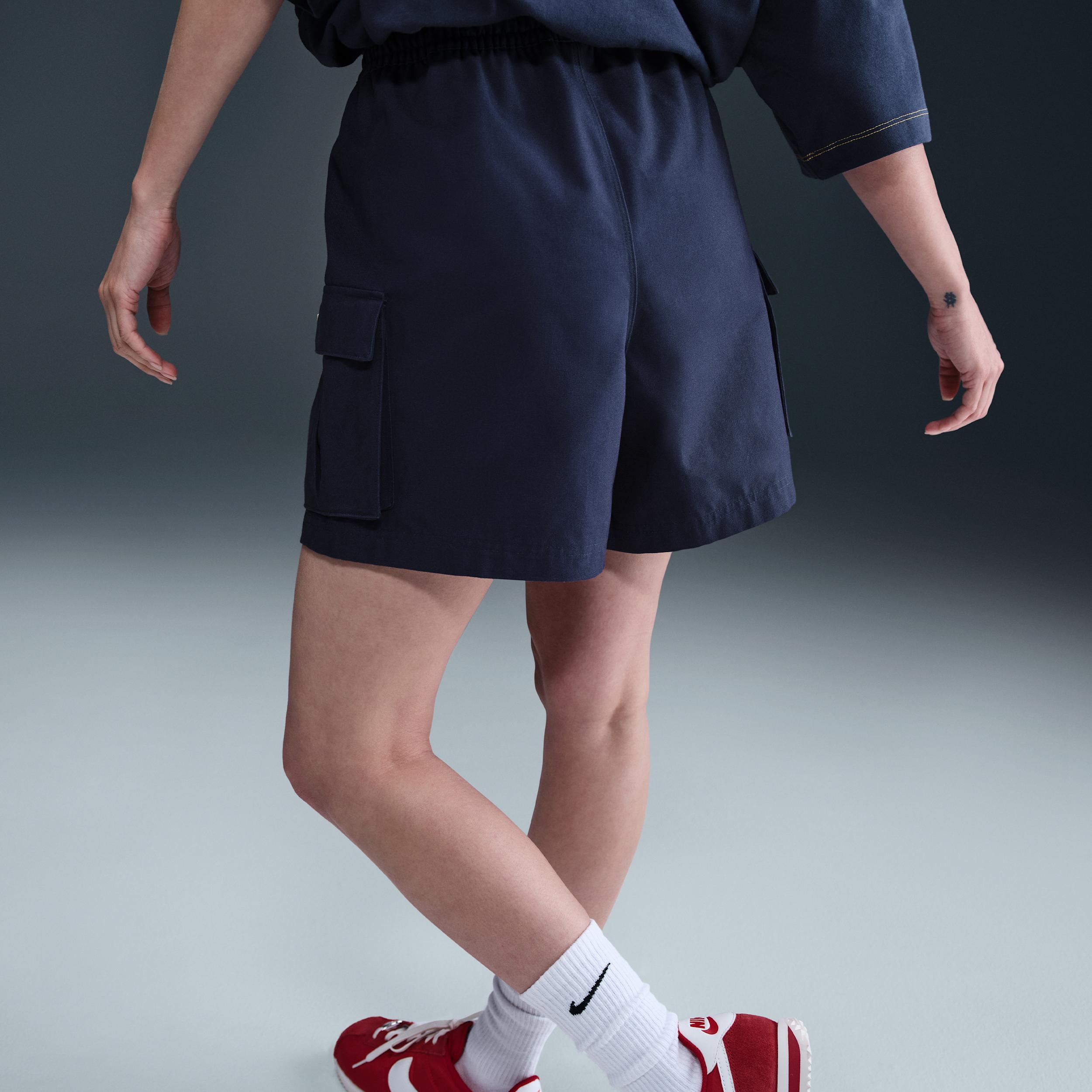 Women's Nike Sportswear Mid-Rise Loose 5" Cargo Shorts Product Image