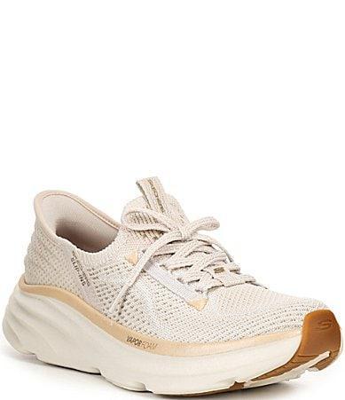 Skechers Womens Hands Free Slip-Ins Relaxed Fit DLux Vapor Evening Glow Sneakers Product Image