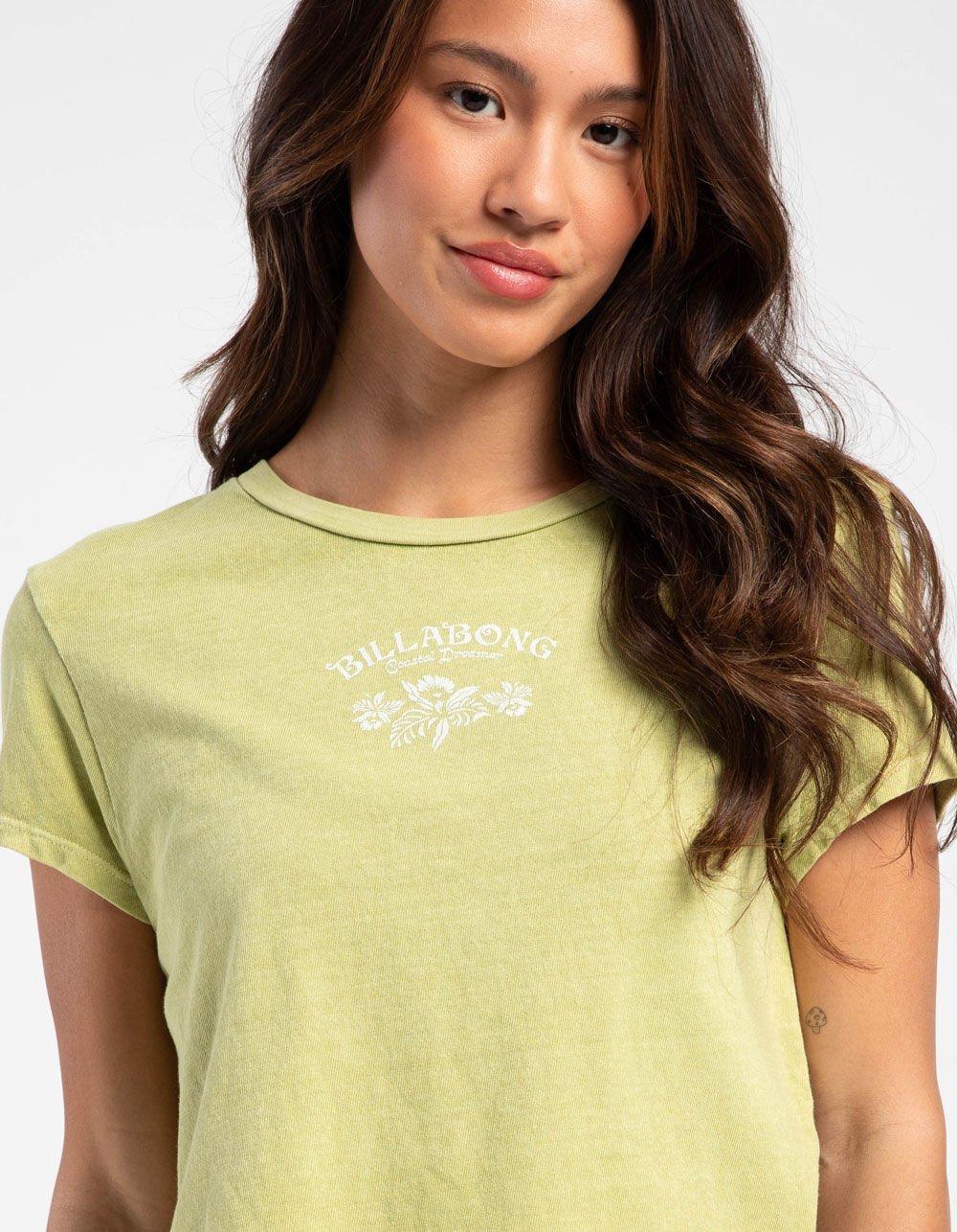 BILLABONG Dreamer Womens Crop Tee - MOSS Product Image
