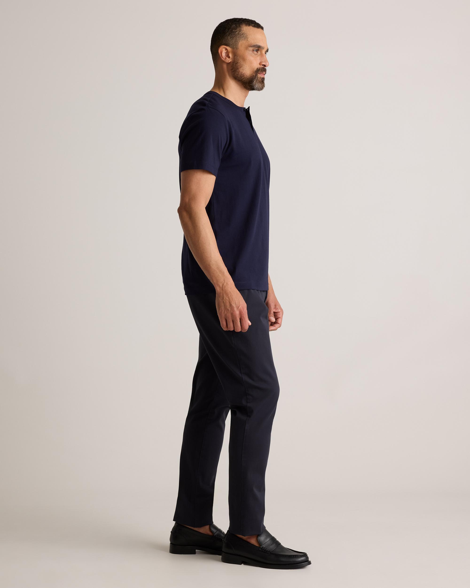 Quince | Men's 100% Pima Cotton Luxe Touch Henley Organic Cotton Product Image
